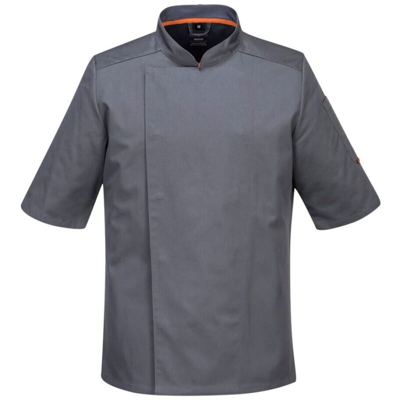 Portwest Mesh Air Pro Jacket Short Sleeve - Slate Grey
