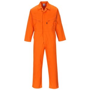 Portwest Liverpool Zip Coverall - Orange