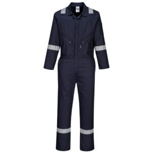 Portwest Iona Cotton Coverall - Navy