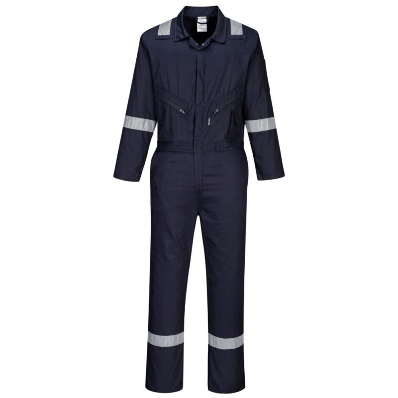 Portwest Iona Cotton Coverall - Navy