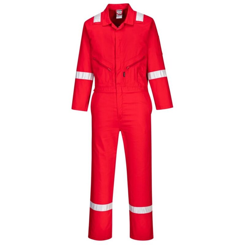 Portwest Iona Cotton Coverall - Red
