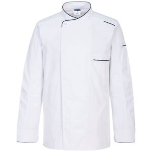 Portwest Surrey Chefs Jacket Long Sleeve - White