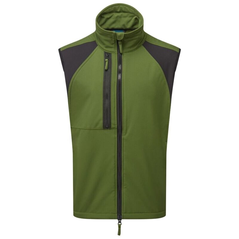 Portwest WX2 Eco Softshell Gilet - Olive Green