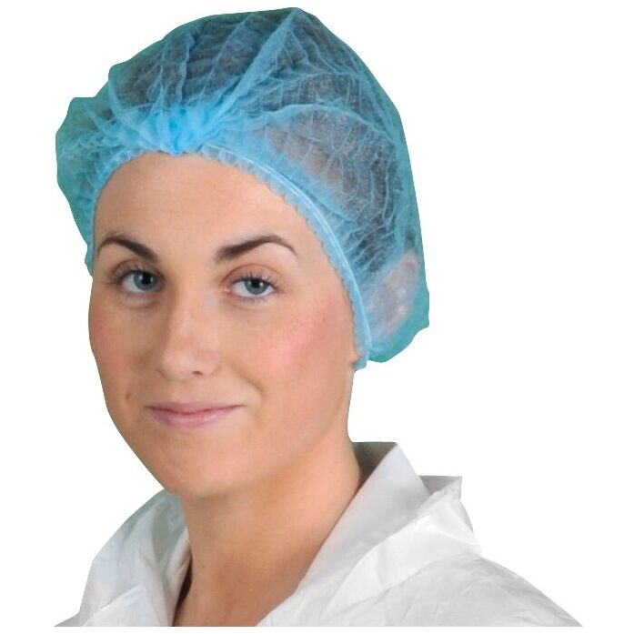 Portwest PP Disposable Mob Cap - Blue