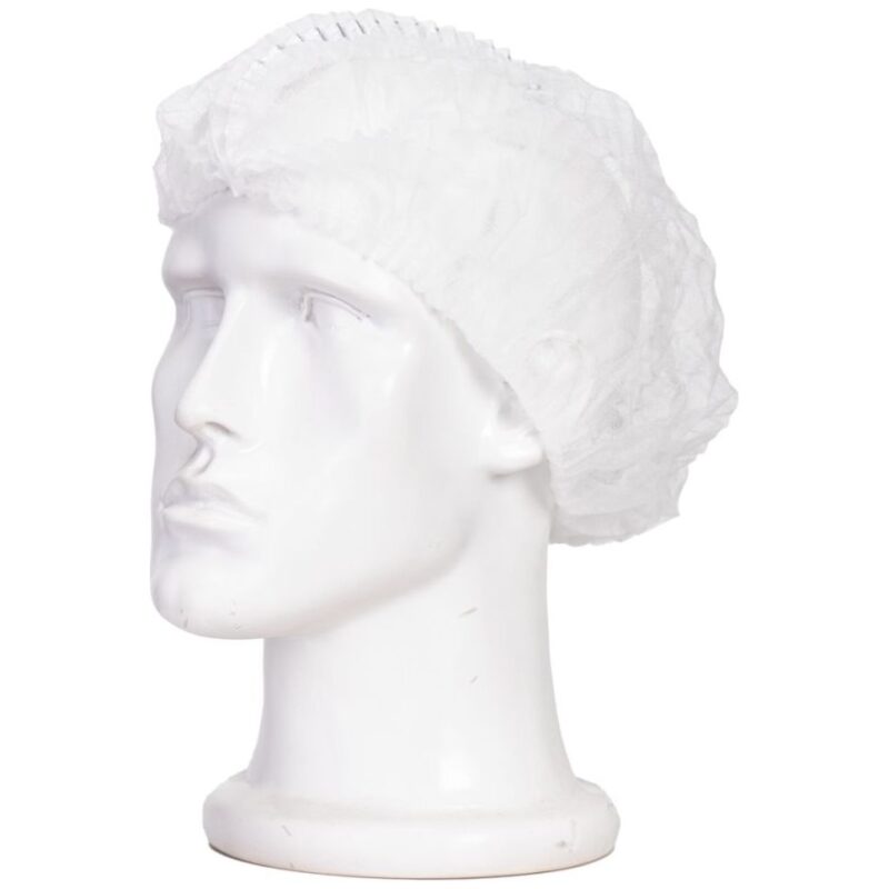 Portwest Metal Detect Mob Cap - White