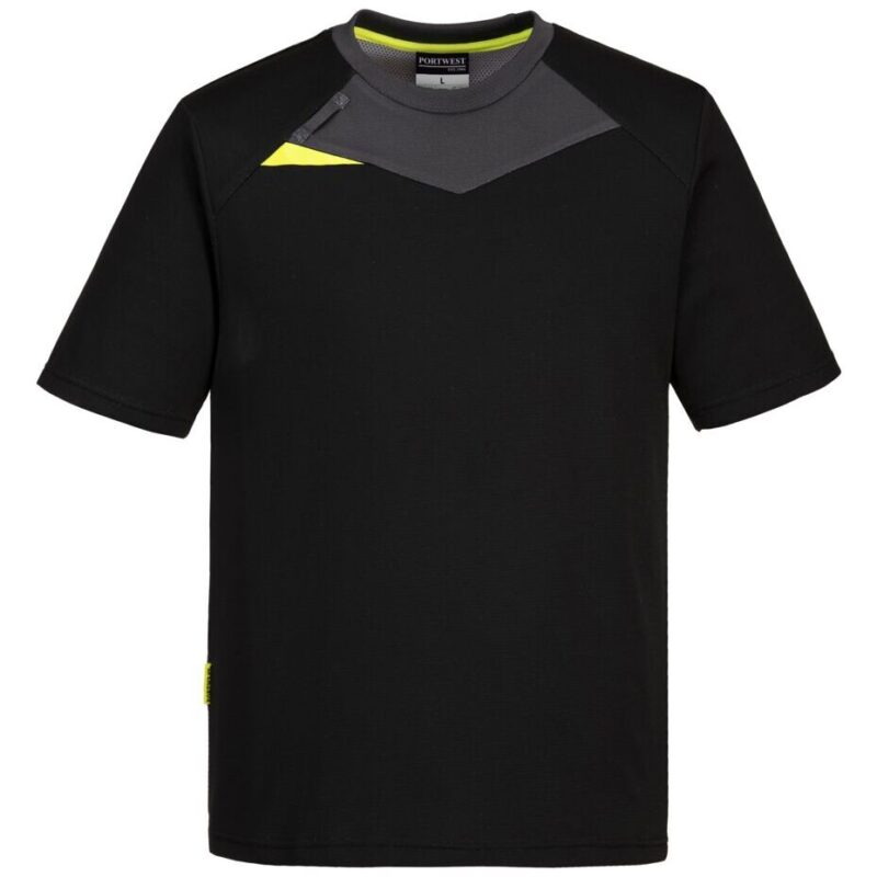 Portwest DX4 T-Shirt Short Sleeve - Black