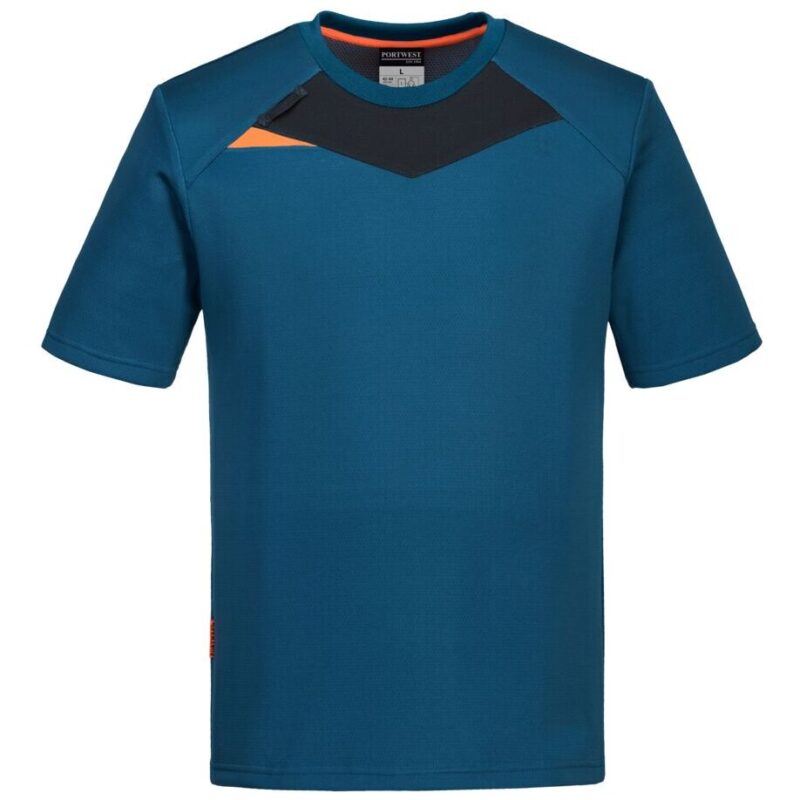 Portwest DX4 T-Shirt Short Sleeve - Metro Blue