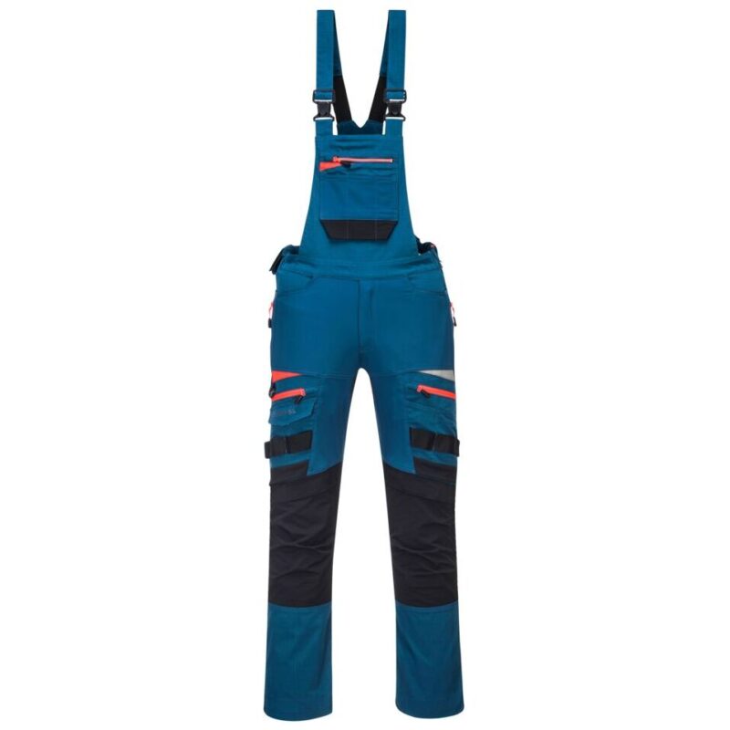 Portwest DX4 Work Bib and Brace - Metro Blue