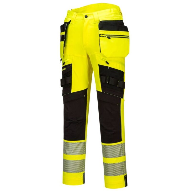 Portwest DX4 Hi-Vis Detachable Holster Pocket Trousers