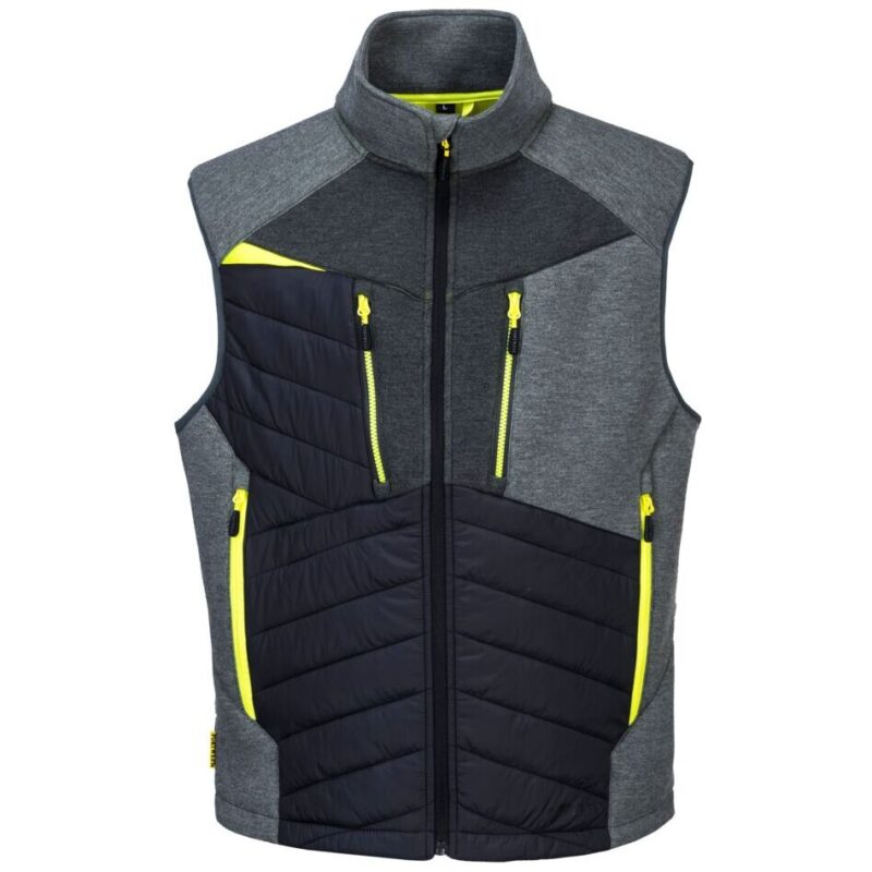 Portwest DX4 Hybrid Baffle Gilet - Metal Grey