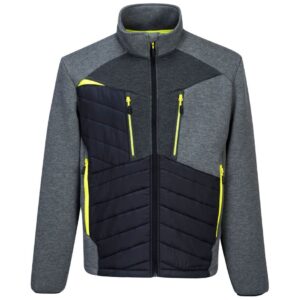 Portwest DX4 Hybrid Baffle Jacket - Metal Grey