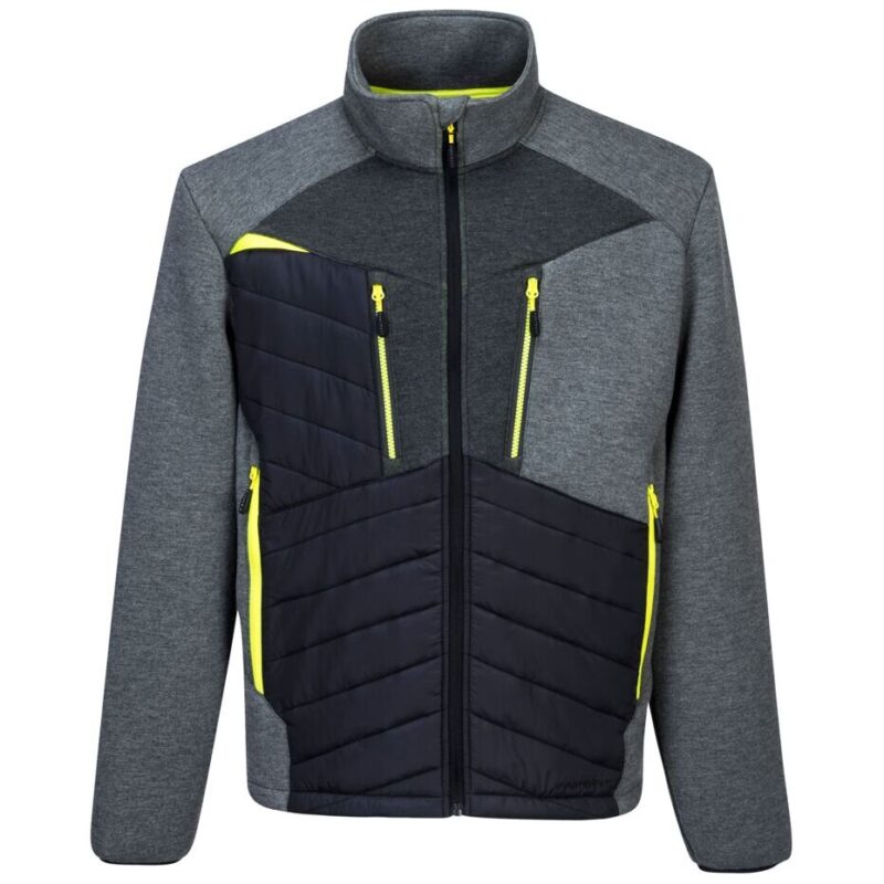 Portwest DX4 Hybrid Baffle Jacket - Metal Grey