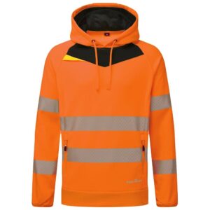 Portwest DX4 Hi-Vis Overhead Hoodie - Yellow/Black