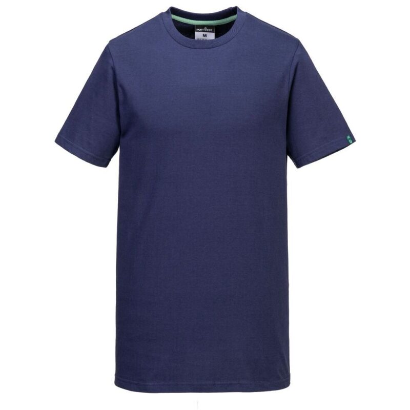 Portwest Organic Cotton Recyclable T-Shirt - Navy