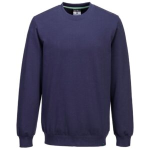 Portwest Organic Cotton Recyclable Sweatshirt - Black