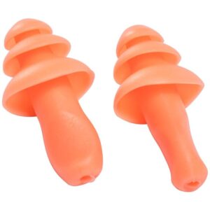 Portwest Reusable TPR Ear Plugs Orange EP10