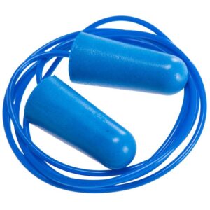 Portwest Detectable Corded PU Ear Plugs Blue EP30