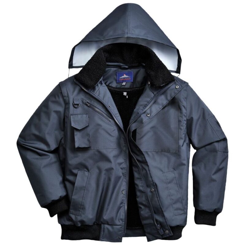Portwest 4-in-1 Bomber Jacket - Navy