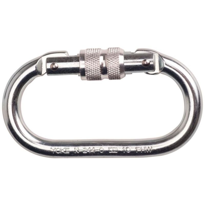 Portwest Screwgate Carabiner Silver FP30