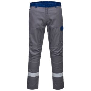 Portwest Bizflame Industry Two Tone Trousers - Royal Blue