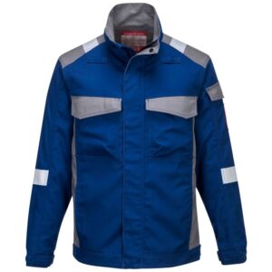 Portwest Bizflame Industry Two Tone Jacket - Royal Blue