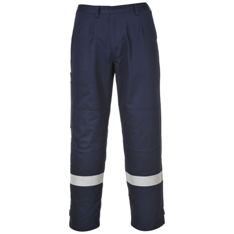 Portwest Bizflame Work Trousers - Navy Tall