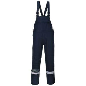 Portwest Bizflame Work Bib and Brace - Orange