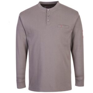 Portwest FR Anti-Static Henley - Navy