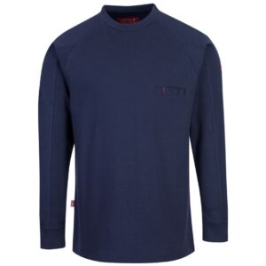 Portwest FR Anti-Static Crew Neck - Grey