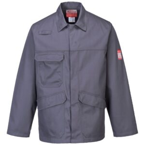 Portwest Bizflame Work Jacket - Grey
