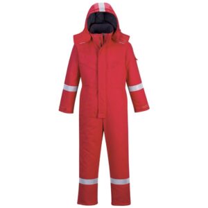 Portwest FR Anti-Static Winter Coverall - Red