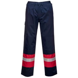Portwest Bizflame Work Trousers - Navy/Royal