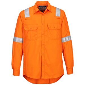Portwest FR Lightweight Anti-static Shirt - Orange