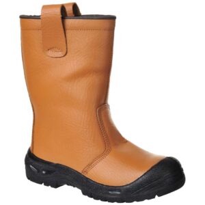 Portwest Steelite Rigger Boot Scuff Cap S3 CI - Black