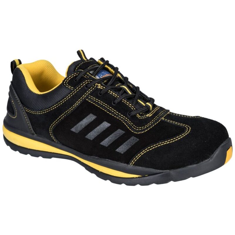 Portwest Steelite Lusum Safety Trainer S1P HRO - Black