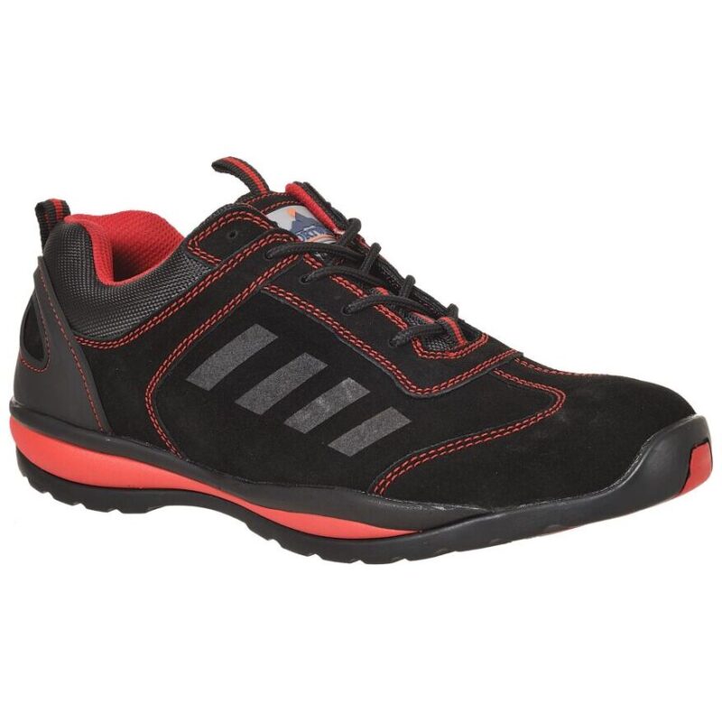 Portwest Steelite Lusum Safety Trainer S1P HRO - Red