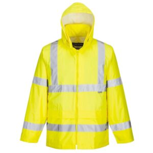 Portwest Hi-Vis Rain Jacket - Orange