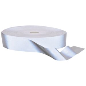 Portwest Hi-VisTex Flame Resistant Reflective Tape 100m Silver HF50