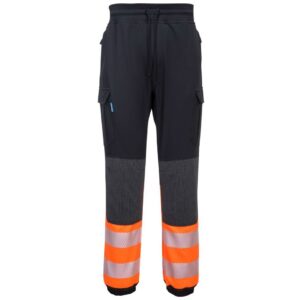 Portwest PW3 Hi-Vis Flexi Class 1 Jogger - Black/Orange