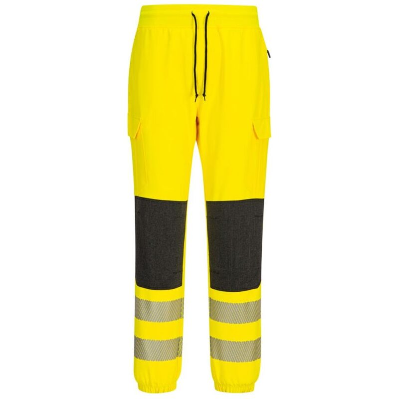Portwest PW3 Hi-Vis Flexi Jogger - Yellow/Black