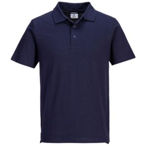Portwest Lightweight Jersey Polo Shirt - Navy