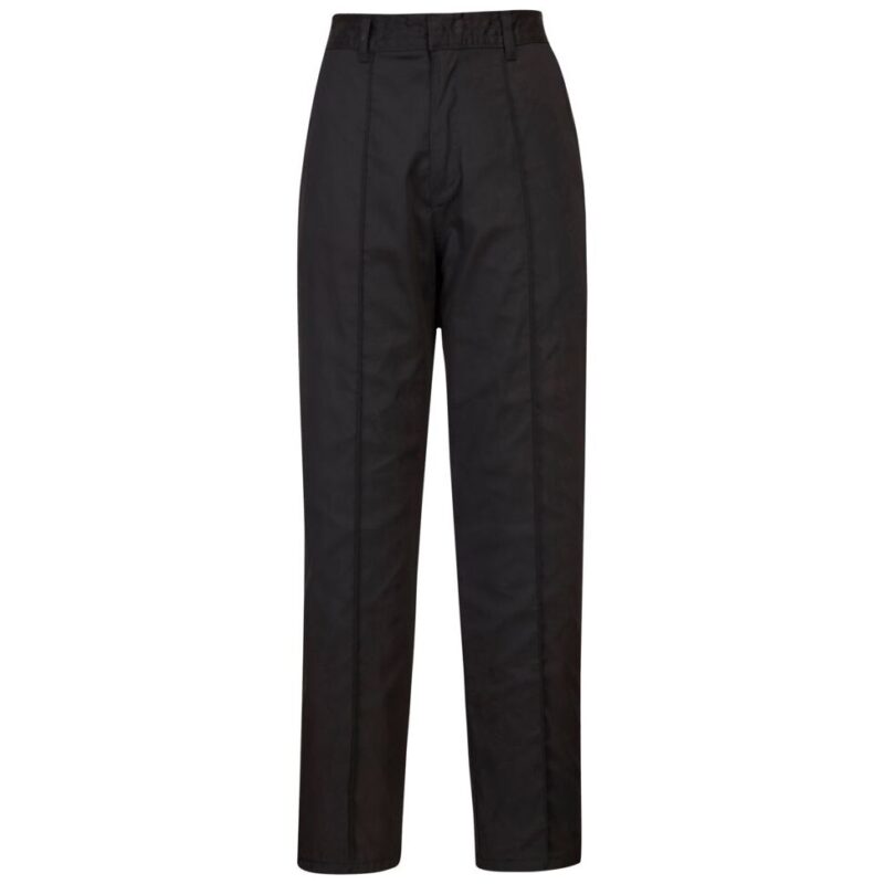 Portwest Women's Elasticated Trousers - Black Tall