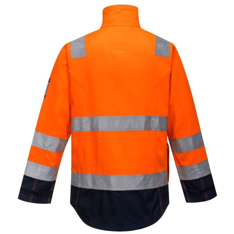 Portwest Modaflame RIS Orange/Navy Jacket