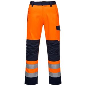 Portwest Modaflame RIS Orange/Navy Trousers - XXL