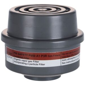 Portwest A1P3R Combination Filter Special Thread Connection Grey P950