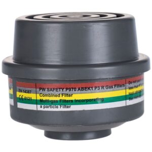 Portwest ABEK1P3 Combination Filter Special Thread Connection Grey P970