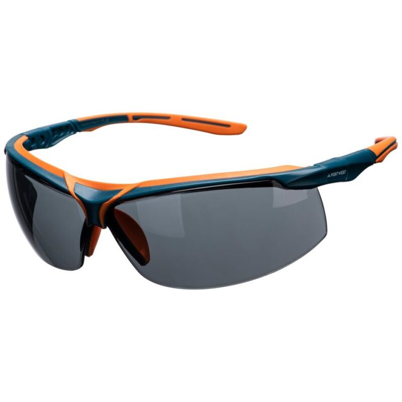 Portwest Mega KN Safety Glasses - Smoke