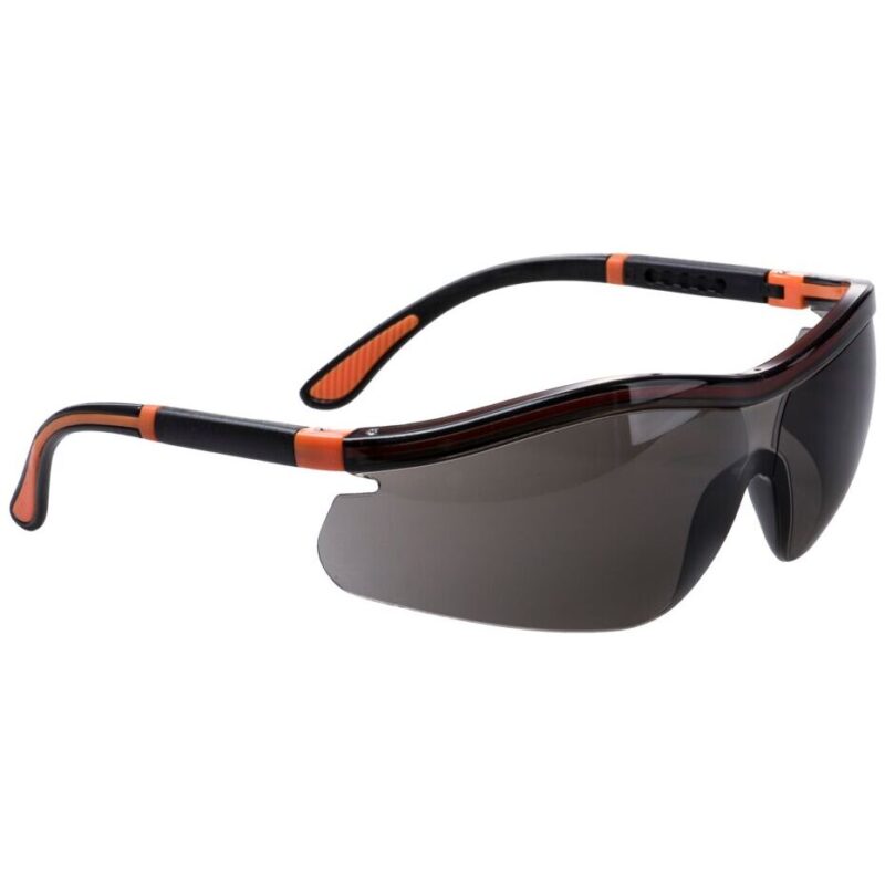 Portwest Neon Safety Spectacles - Smoke