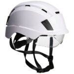 Portwest Integrated Visor Helmet White PS80