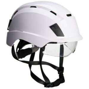 Portwest Integrated Visor Helmet White PS80